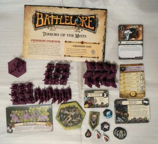 Battlelore Second (2nd) Edition Terrors Of The Mists Army Pack Expansion.