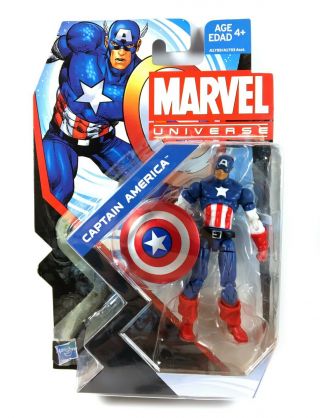 Captain America Marvel Universe Series 5 Action Figure 3.  75 " Moc Hasbro