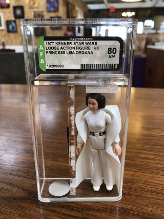 Vintage Star Wars First 12 Princess Leia Action Figure Afa 80 Graded