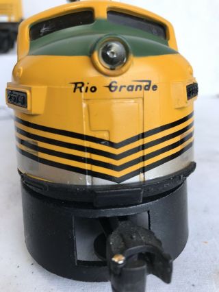 Postwar Lionel 2379 Rio Grande F3 Ab Diesels
