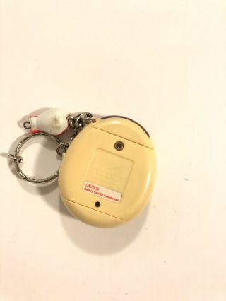 Tamagotchi Connection v2 Yellow Butterfly 2004 Shell With Charm 2