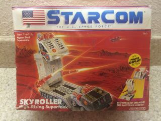 Vintage 1987 Star Com Skyroller Toy In The Box By Coleco