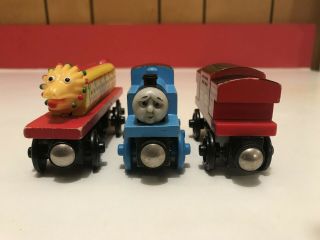 Thomas Wooden Railway - Set 5 Thomas,  Chinese Dragon & Musical Caboose
