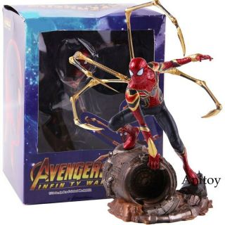 Iron Studios Marvel Avengers Iron Spiderman 1/10 Scale Action Figure Model Toy