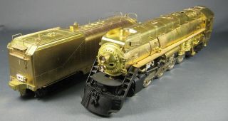 Undecorated Sp Gs4 Daylight 4 - 8 - 4 Locomotive,  By Ktm,  Brass,  O - Scale 2 - Rail