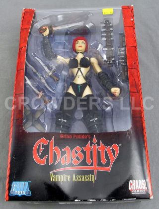 Brian Pulido Chastity Vampire Assassin 12 " Action Figure Eternal Toys Chaos 