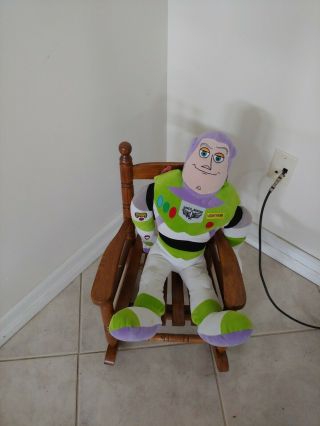 Buzz Lightyear Large Plush.  28 Inches Head To Toe