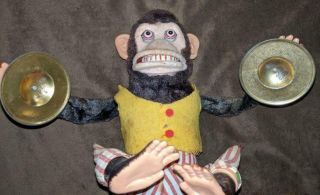 Vintage Jolly Chimp Monkey W/ Cymbals - in - Toy Story 3 2