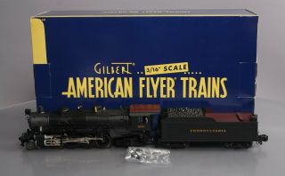 American Flyer 6 - 48053 S Scale Pennsylvania Railroad 2 - 8 - 2 Mikado Steam Loco Ex