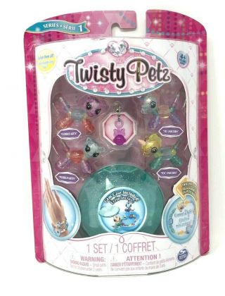 Twisty Petz Babies Collectible Bracelet Set Series 1 Kitties & Unicorns 4 - Pack