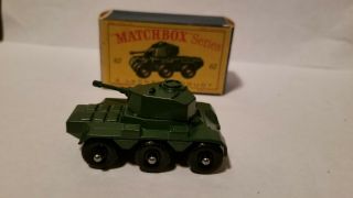 Matchbox Series 67 By Lesney " Saladin Armoured Car "