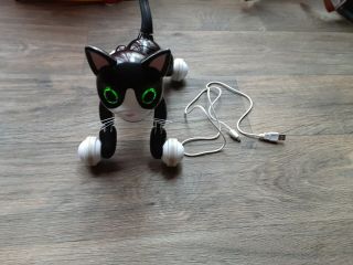 Zoomer Kitty Interactive Robot Black Cat
