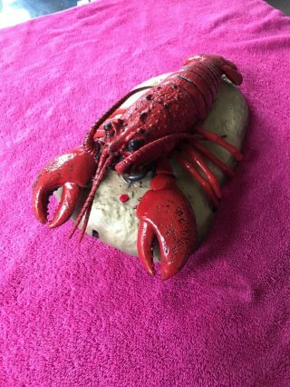 Gemmy Rocky The Singing Lobster Motion Activated - Red