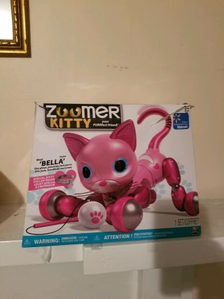 Zoomer Kitty Interactive Robot Pink Cat By Spin Master