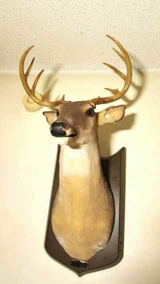 Buck Singing Talking Animated Gemmy Deer Head Euc Christmas Hunting Cabin Toy