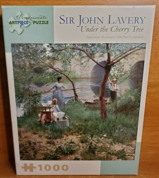 Pomegranate Sir John Lavery Under The Cherry Tree 1000 Pc Puzzle,
