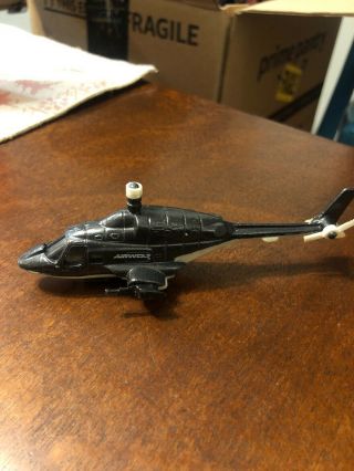 1984 Airwolf Helicopter Universal Studios - 5 Inch.  Missing Propeller