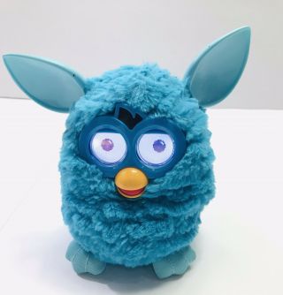 Furby 2012 Blue Teal Hasbro Electronic Talking Interactive Great