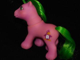 My Little Pony G1 Baby Waddles FLAWED Vintage Playtime Brother Penguin 1988 2