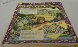 15 piece 12 x 12 Magnetic Dinosaur Puzzle from The Orb Factory 2