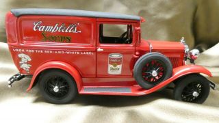 Danbury 1931 FORD MODEL T CAMPBELL ' S SOUP DELIVERY TRUCK 1/24 MIB TITLE 3
