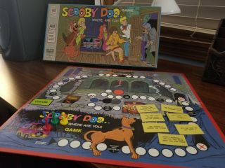 Milton Bradley Scooby - Doo Board Game 1973
