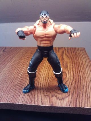 1999 Wcw Toy Biz Hollywood Hulk Hogan Wrestling Action Figure Wwe Wwf 7 "