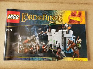 Legos Uruk - Hai Army 9471 - 1 The Hobbit And The Lord Of The Rings