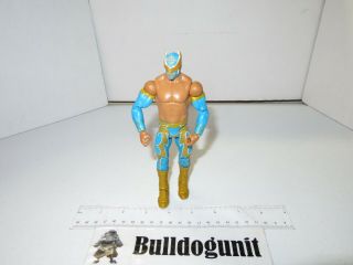 2011 Sin Cara Figure Wwe Wrestling Figure Mattel Blue Gold Wwf Show 32