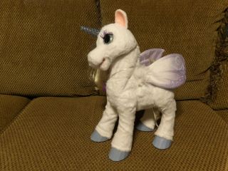 FurReal Friends My Magical Unicorn StarLily Interactive Lights Up Moves Sounds 2
