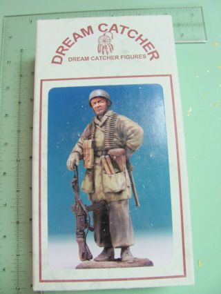 120mm - 1/16 - Dream Catcher Figures - German Paratrooper - Ardennes - Wwii