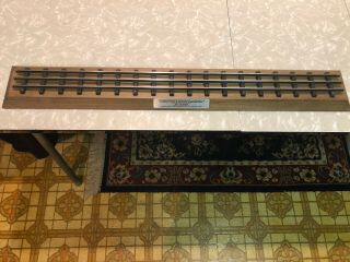 Hudson Products 700e Display Board W / Lionel 26 " T - Rail Track,  Exc,