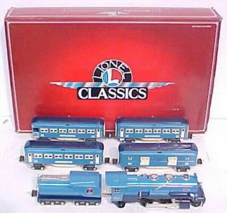 Lionel 6 - 51004 Classics Blue Comet Train Set Ex/box