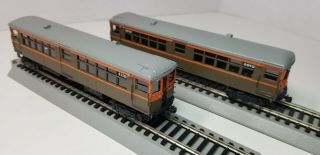 Mts Imports Ho Scale Brass Cta 4000 Series Elevated Cars Pair Painted
