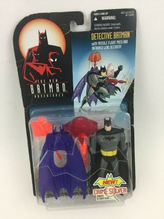Vintage The Adventures Of Batman And Robin Detective Batman Moc Kenner 1997