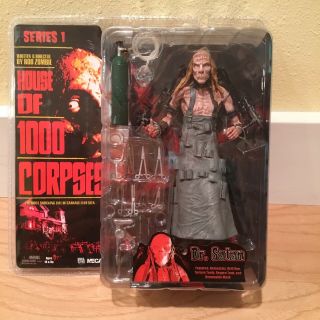 Rare Oop Neca Series 1 House Of 1000 Corpses Dr.  Satan Rob Zombie’s 3 From Hell