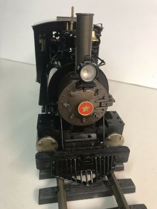 Accucraft 1:20.  3 Scale Plantation 0 - 4 - 2 Live Steam RC,  Whistle,  & Light Equipped 2