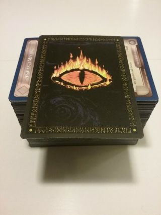 Middle Earth Ccg Meccg The Wizards Unlimited Complete Common Set 184 Ct.  Played