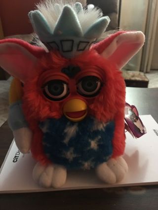 Special Edition Statue Of Liberty Furby - Tiger K - B Toys 1999 - Does Not Work
