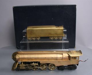Ktm O Scale Brass York Central J3a 4 - 6 - 4 Steam Locomotive & Tender (2 - Rail)