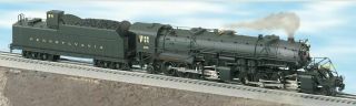 Lionel 6 - 38082 Pennsylvania Rr Y3 Steam Locomotive & Tender