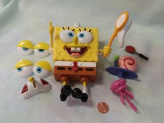 Vtg 2002 Spongebob Squarepants Make - A - Bob Toy Vault Mr.  Potato Head Style