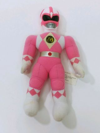 Vintage Mighty Morphin Power Rangers Plush Pink Ranger 1993