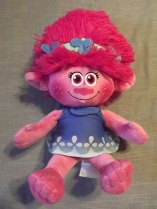 Dreamworks Trolls Poppy Stuffed Plush Doll Toy 18 "