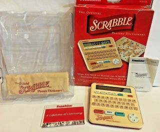 Franklin Scr - 226 The Official Scrabble Players Electronic Dictionary Game