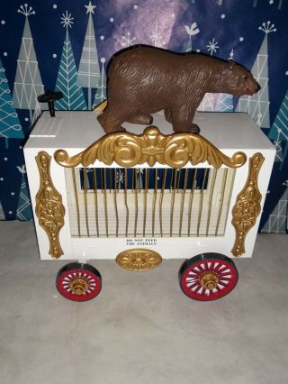Bachmann Emmet Kelly Jr Circus Cage Car w/ Bear replacement 3