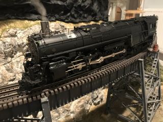 Sunset 3rd Rail O Gauge Santa Fe 4 - 8 - 4 Steam Engine 3751 Upgraded Ps3 3.  0 Brass