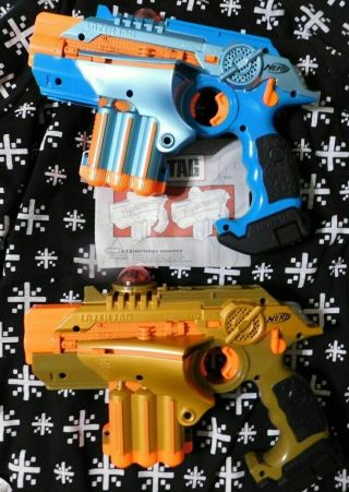 Nerf Official Lazer Tag Phoenix Ltx Tagger 2 Laser Tag Game Played Once