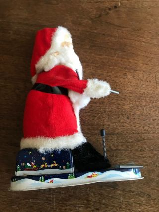 1960s Happy Santa Claus Drummer Japan Battery - Operated Christmas Vintage PARTS 2