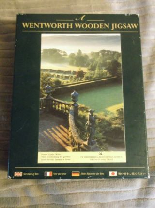 Wentworth Wooden Jigsaw Puzzle Powis Castle Wales